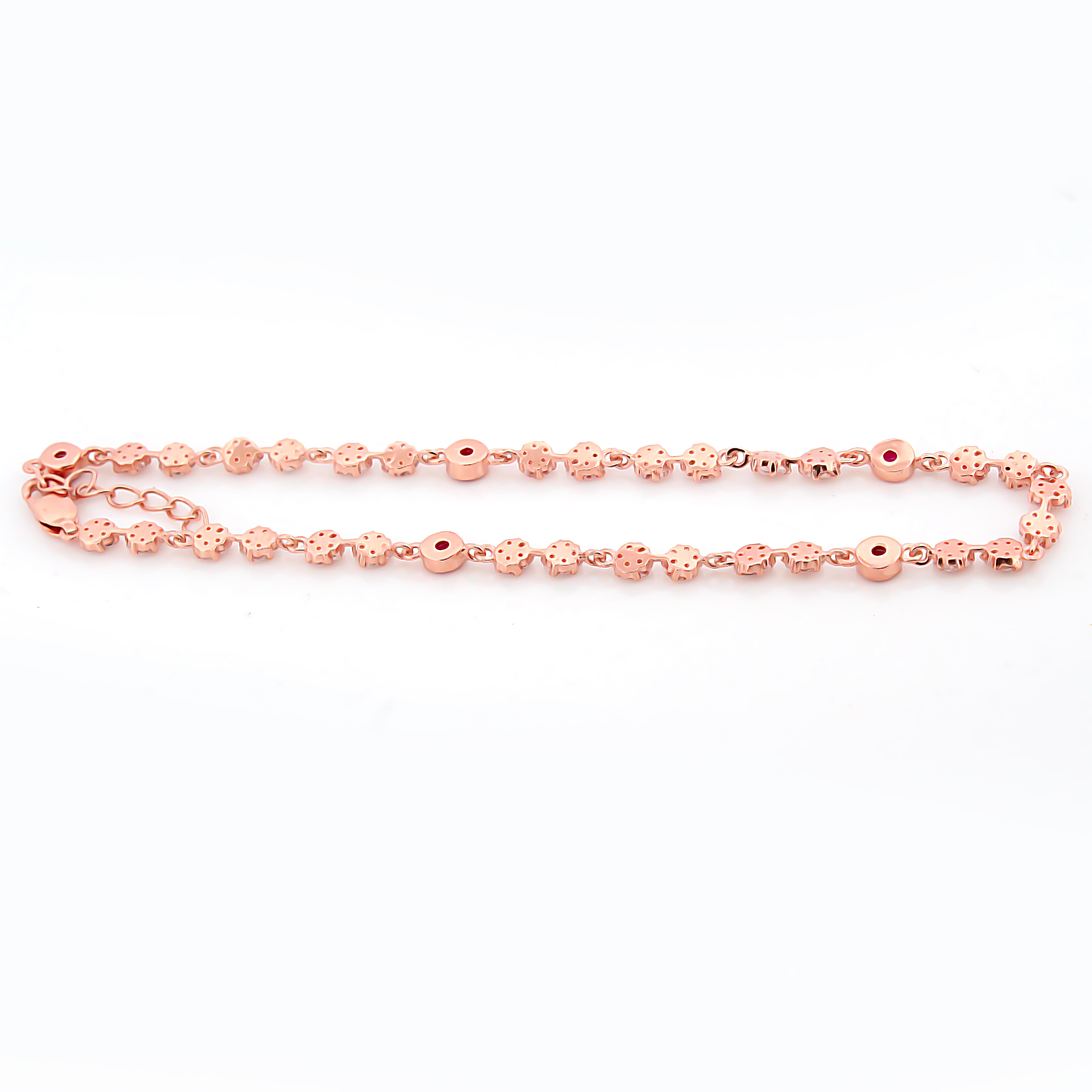 Anklet rose gold plated Silver Anklet for Women (Copy)